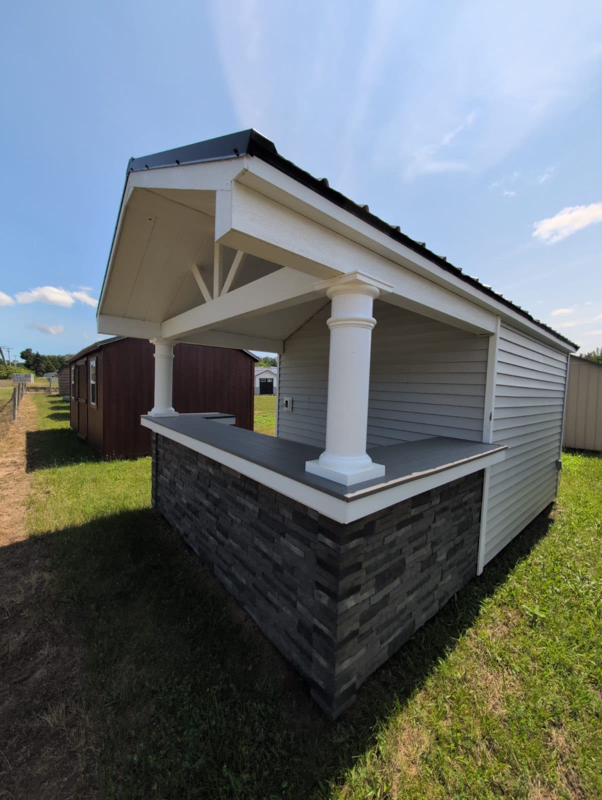 10x16 A-Frame Poolhouse